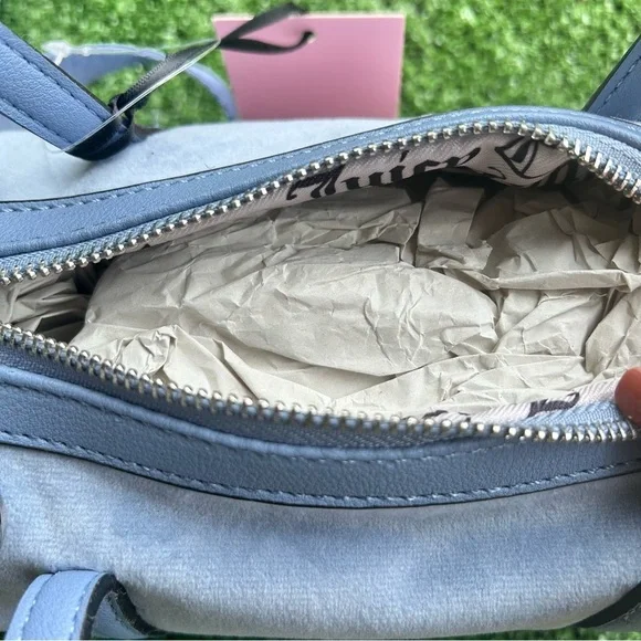 Juicy Couture light blue mini barrel bag RARE FIND - Picture 6 of 6